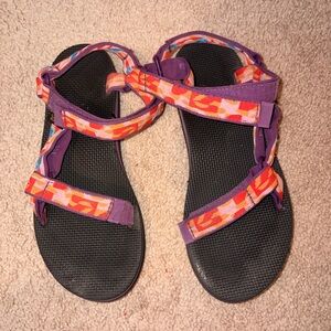 Teva Women's Sandals in Purple and Pink